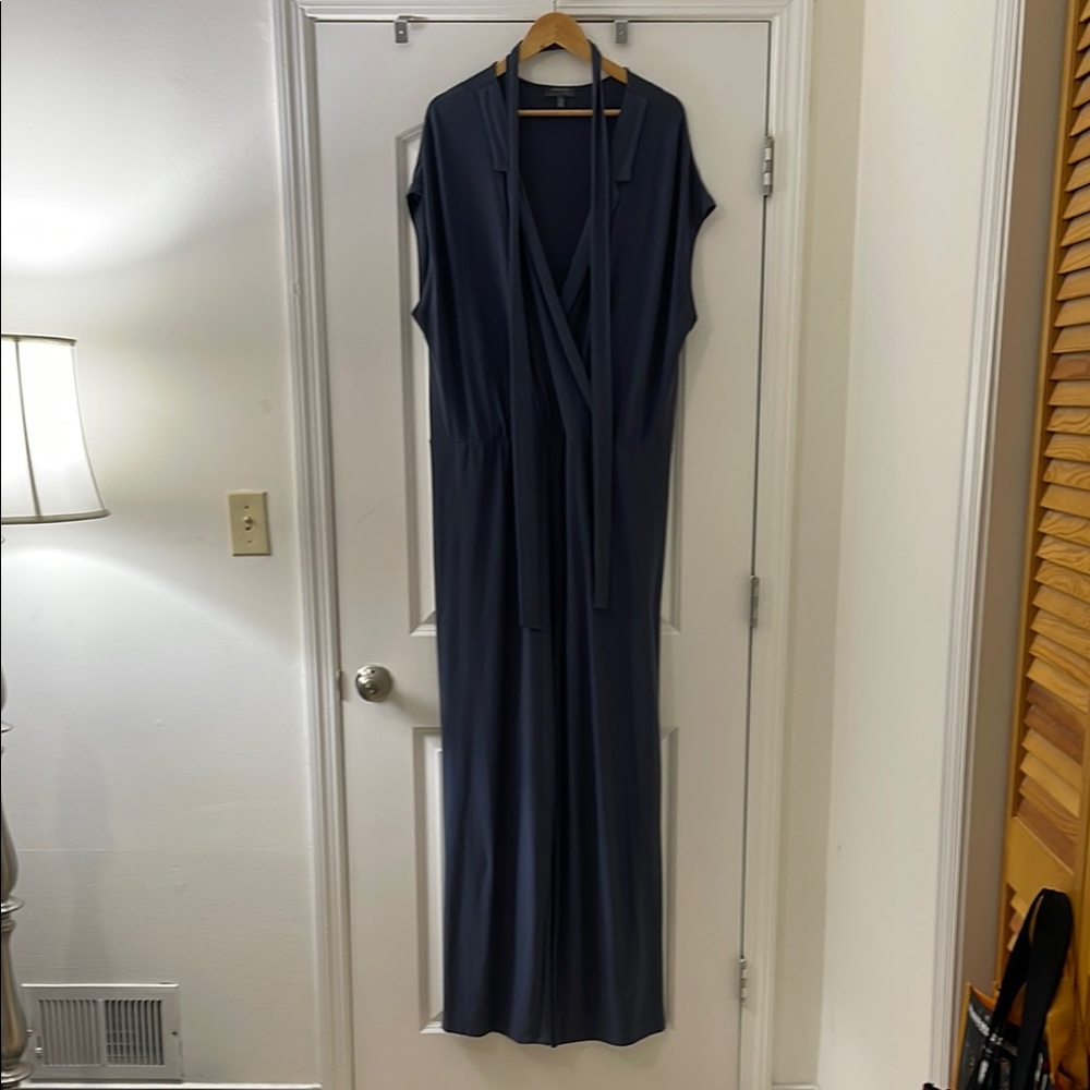 Elegant Navy Blue Jumpsuit